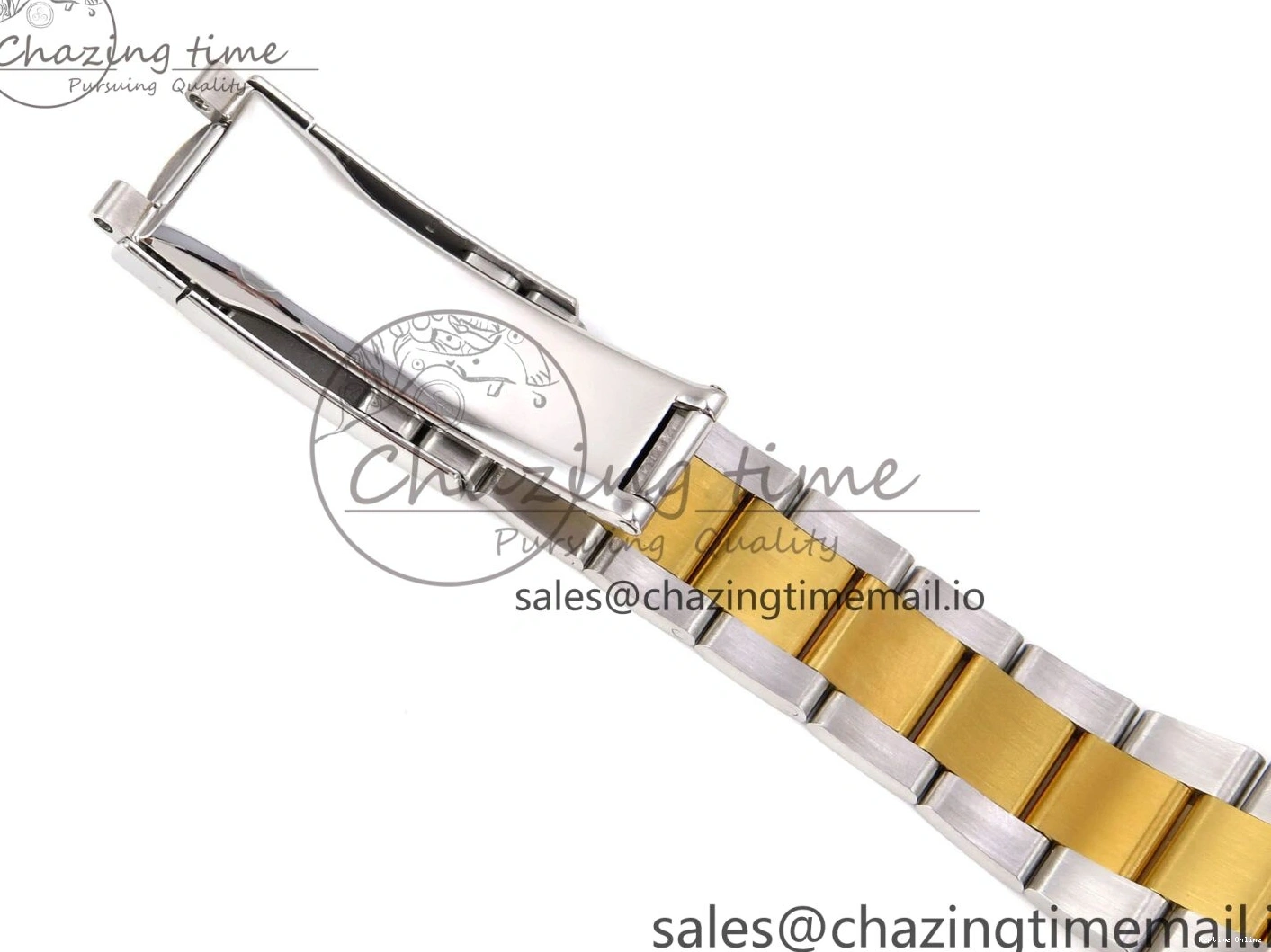 0110 Breathable DateJust 41 SS YG ARF 1:1 Best Edition 904L Steel YG Stick Dial on Oyster Bracelet SH 1260